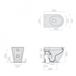 VASO DREAM DA 56cm SCHEDA TEC.